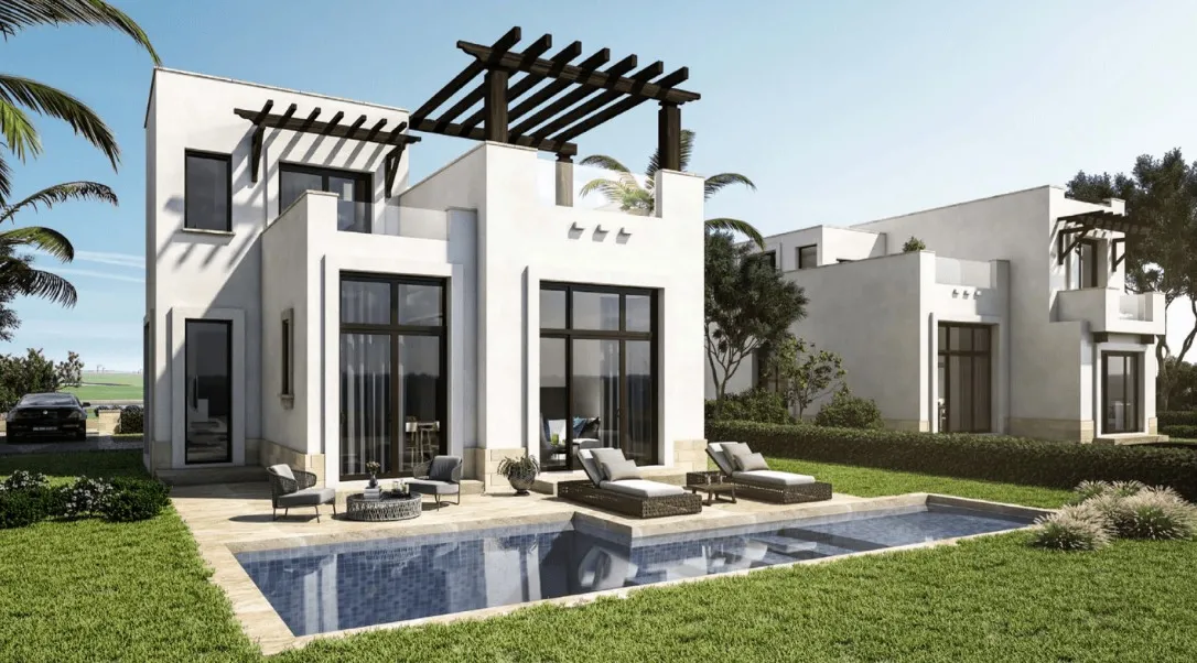 Villa For Sale With Area of 155 m² in Cyan by Orascom