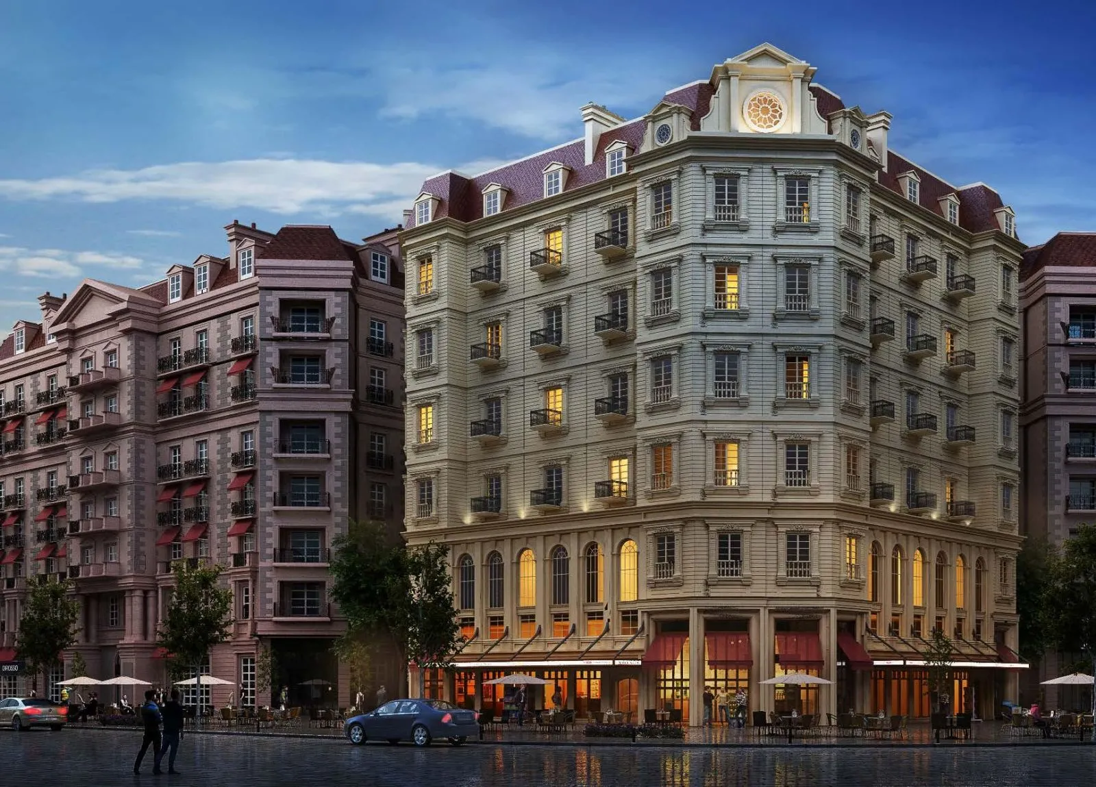 With Equal installments Buy An Apartment in Baroque Compound With An Area of 229 m²