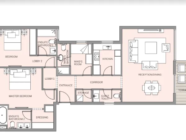 تعرف على سعر شقة في مشروع حسن علام الجديد بمساحة 168متراً في كمبوند هاب تاون