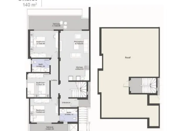 Details About La Vista Ray Chalets of 140 Meters For Sale