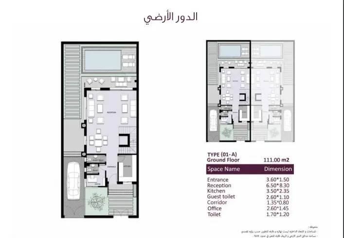Villas for Sale in Jnoub 362 Meters
