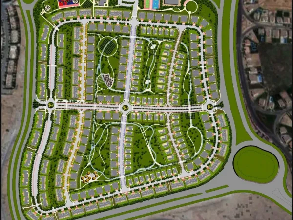 Receive Your Villa in The Largest Compounds Of El Sheikh Zayed Etapa Compound With 585m