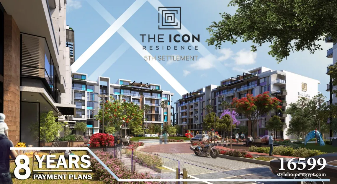 Apartments for Sale in The Icon Residence Compound Fifth Settlement