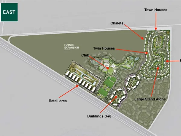 بنتهاوس 231م للبيع بموقع مُميز جداً وبأقل سعر للمتر في كمبوند زيد ايست