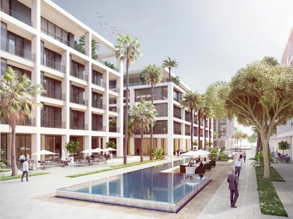 بمساحة 270 متراً توين هاوس للبيع في الباتيو 5 ايست