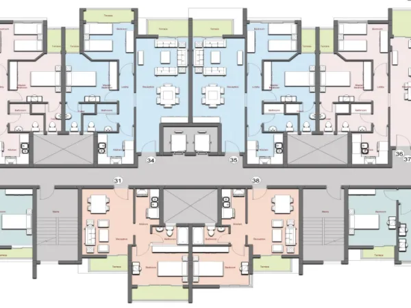 وحدتك بمساحة 63 متراً في كمبوند جولف بورتو كايرو مدينة المستقبل