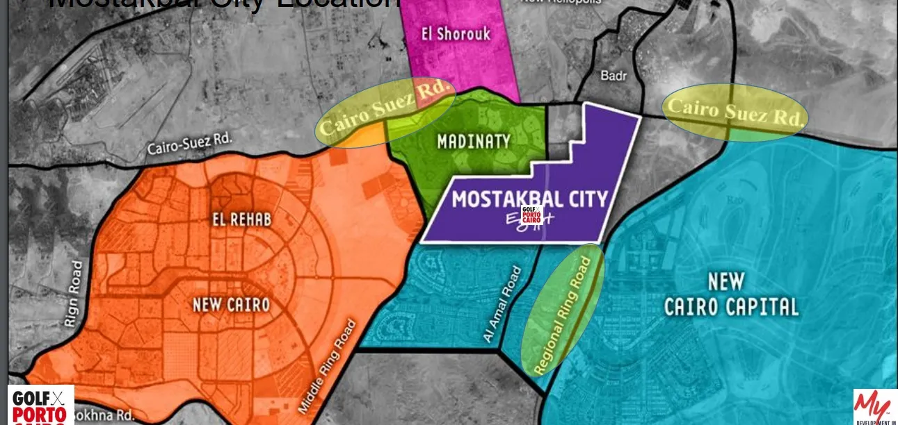 سارع بالحجز في جولف بورتو كايرو وحدات تبدأ مساحاتها من 103 متراً