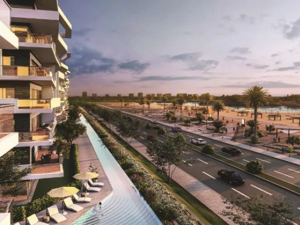 شقق للبيع في ذا بيرل 3 غرفة نوم 120 متر