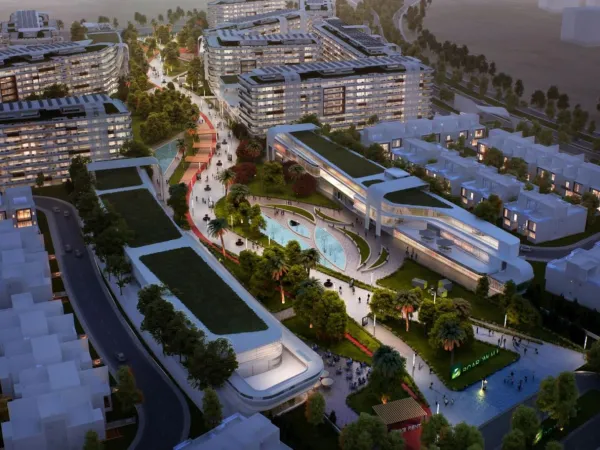 Buy your apartment with an area of 125m in Boardwalk Compound