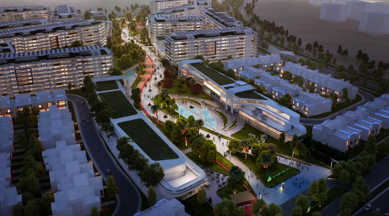 Duplex with area of 246 meters for sale in Boardwalk El Asreya