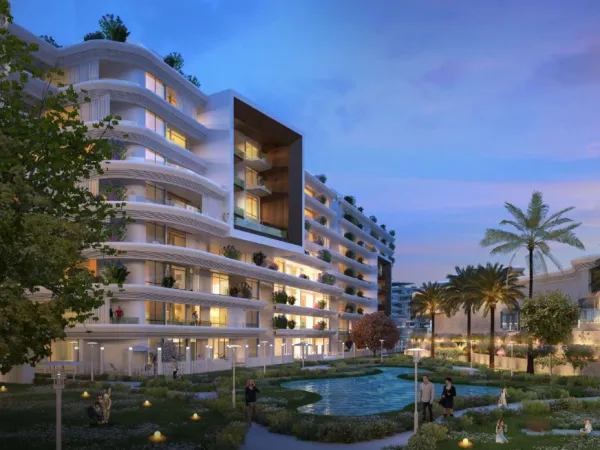 apartments for sale in Boardwalk Compound with an area of 230 meters