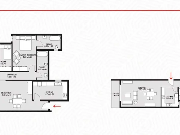 3 Bedrooms Apartments For Sale in The Pearl 129m²