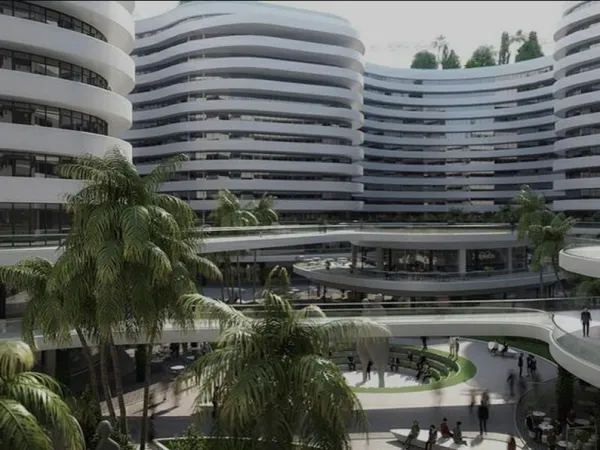 شقة 158م في القطامية في كمبوند سكاي لاين