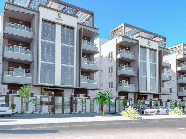 بالتقسيط على مدة تصل إلى 8 سنوات إشتري شقة في مشروع سكاى لاين معمار المرشدى بمساحة 180 متراً