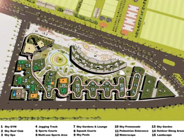 شقة لقطة للبيع 300م في سكاي لاين بسعر خيالي