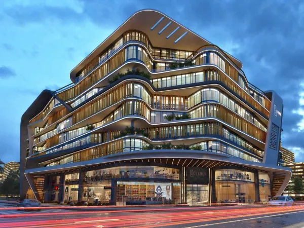 مكاتب للبيع في ايلفين 1 غرفة 55 متر