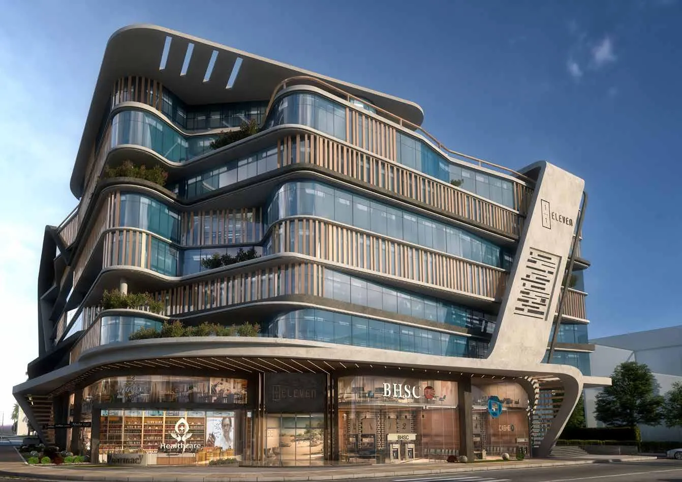 1 Room Offices For Sale in Eleven 48m²