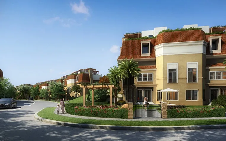 With Semi-Annual Installments Live in New Cairo at Sarai Compound
