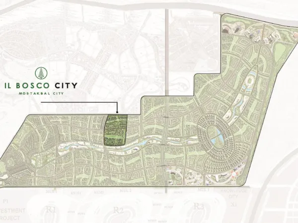 Own Your Apartment in Il Bosco City Compound Project Starting From 117m²