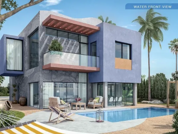 Chalets for sale in Bo Islands Egypt an area of 143 meters