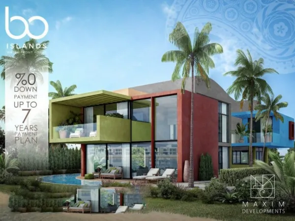 The most distinctive chalet for sale at Bo Island North Coast Egypt with 173m²