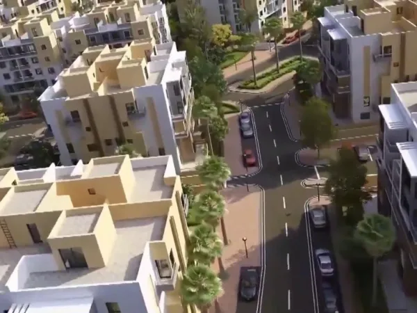 شقه بحديقه للبيع 260م كمبوند جايد التجمع الخامس بتسهيلات فى السداد