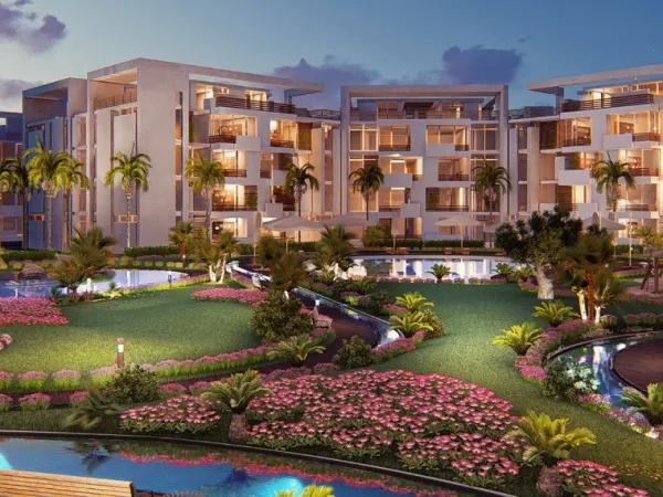 للبيع بالتقسيط شقة 230 متراً أرضي في Granda الشروق