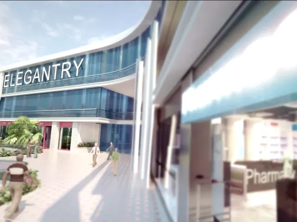 وحدتك الطبيه بمساحة 125 متر في اليجانتري مول القاهره الجديده