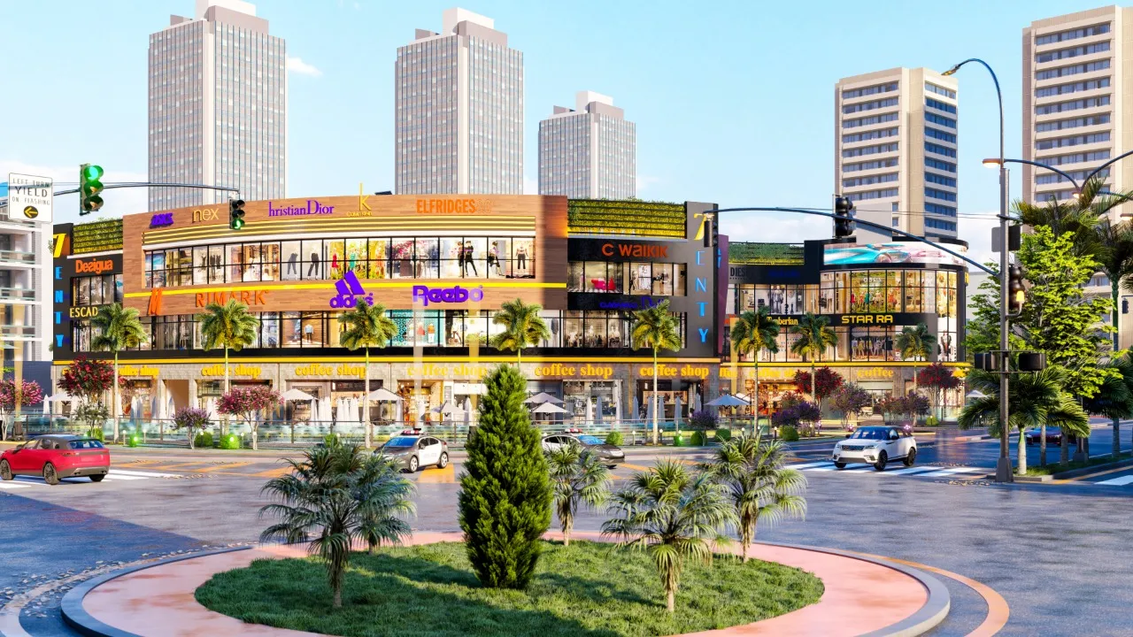 Find Out The Price Of A Store Starting From 34 meters in Seventy Mall.