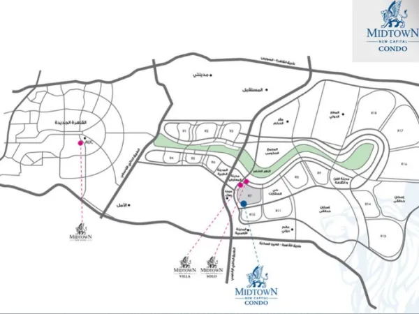 Hurry Up To Buy A Store in Midtown Condo New Capital With An Area Starting From 110m²