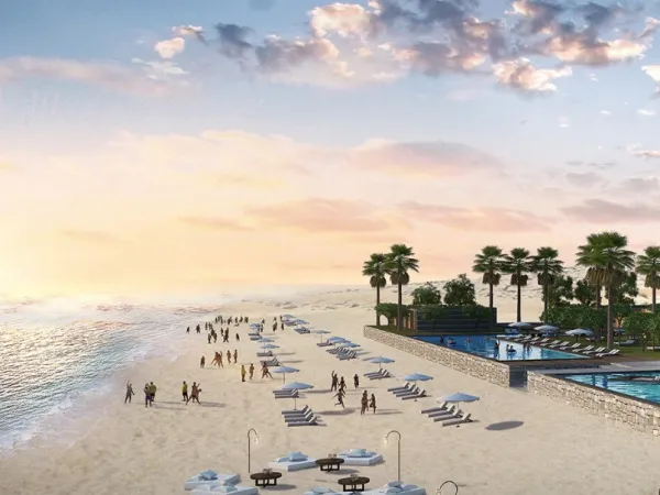 أحصل على شاليه في ذا واتر واي الساحل الشمالي بمساحة 134 متراً