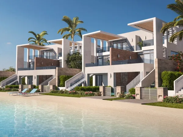 In Ain El Sokhna, Book A Twin House In The Groove with an area of ​​235m