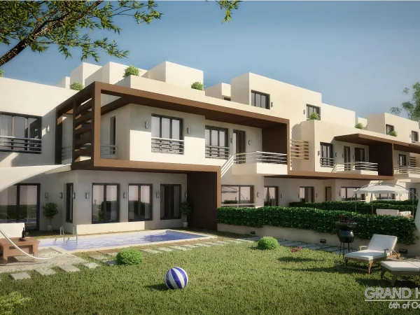 امتلك تاون هاوس داخل كمبوند جراند هايتس مقدم 15%