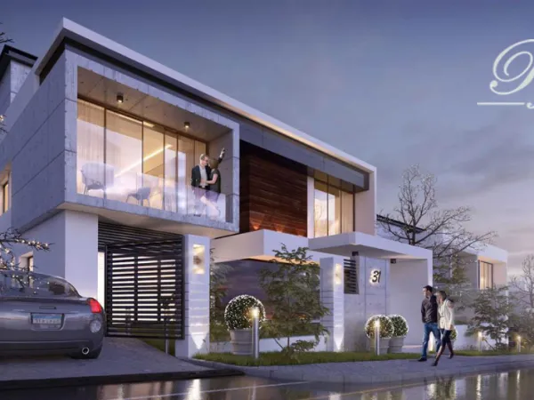 Ready apartment to live in El Patio 7 compound with an area 156m