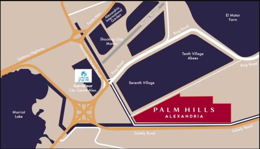 Immediate Delivery With Payment Facilities Over 6 Years In Palm Hills Alexandria