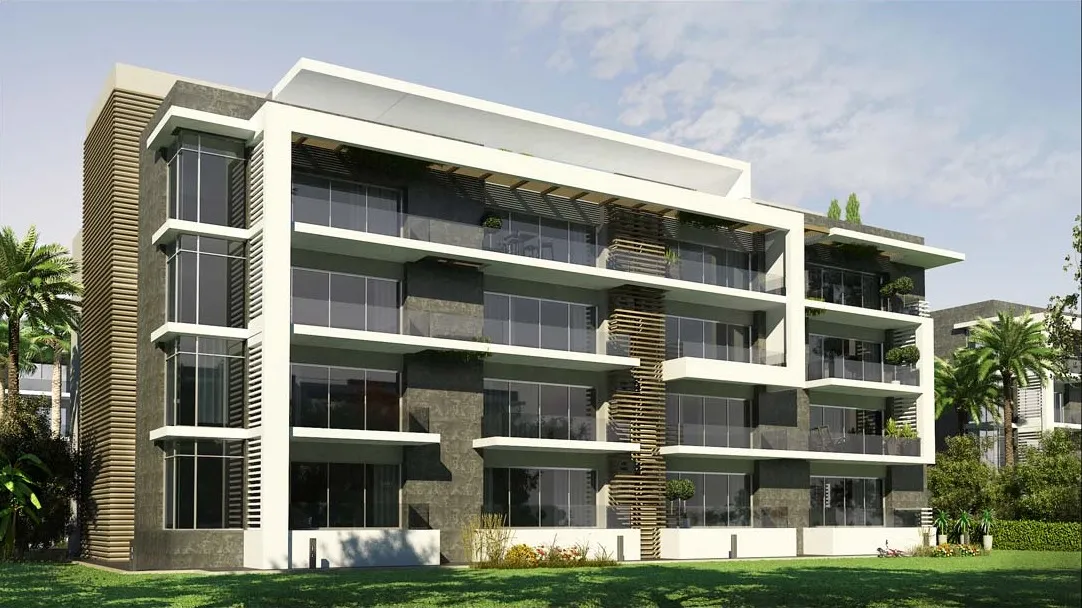 فرصة عظيمة شقة 160 م مع اقساط على 60 شهر فى El Patio 7 New Cairo