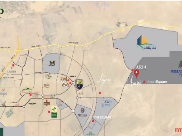 أحصل على شقة في كمبوند  لافيينر المستقبل سيتي