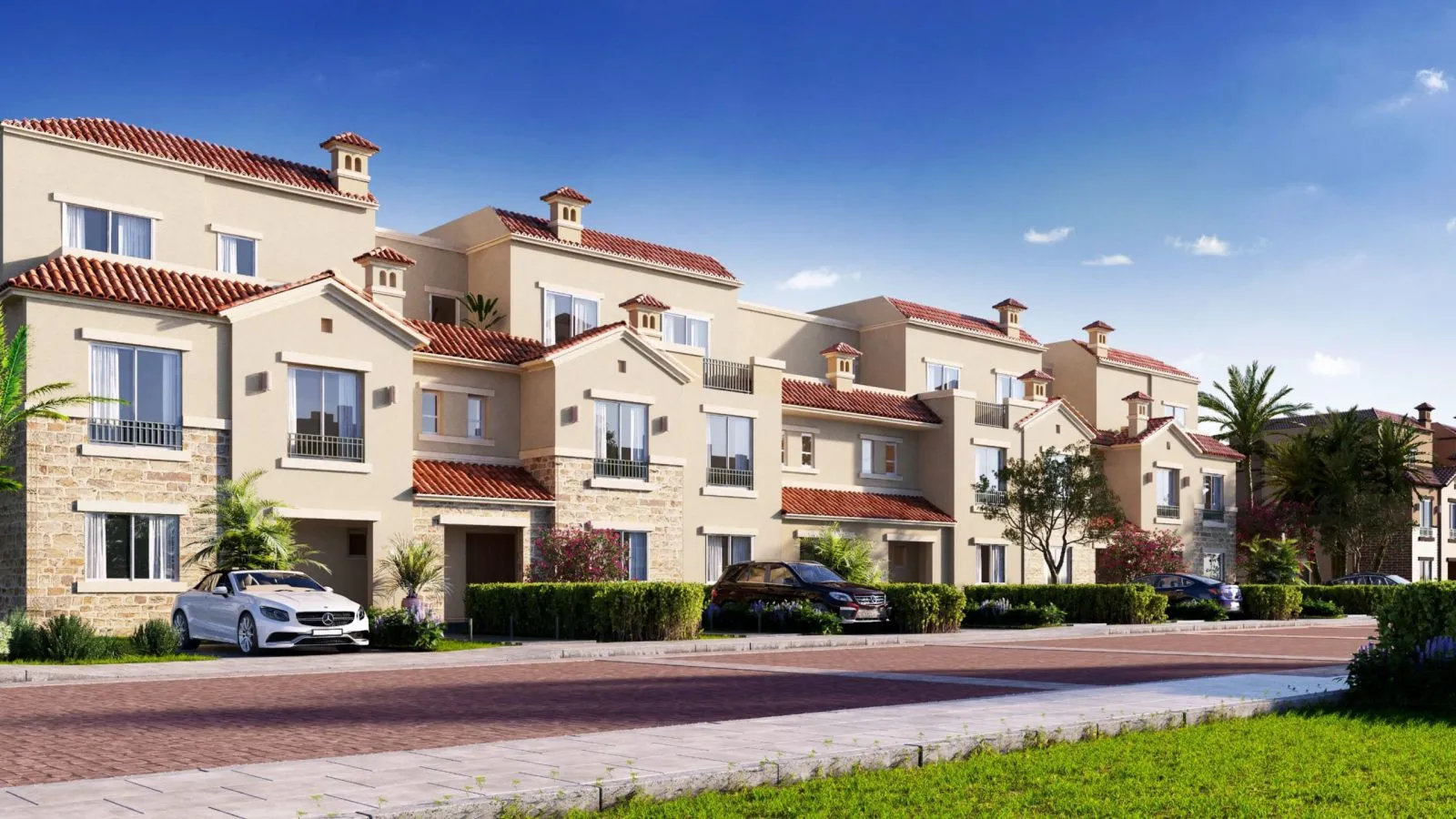 Hurry Up To Buy a Twinhouse in La Vista City New Capital With An Area Starting From 280m²