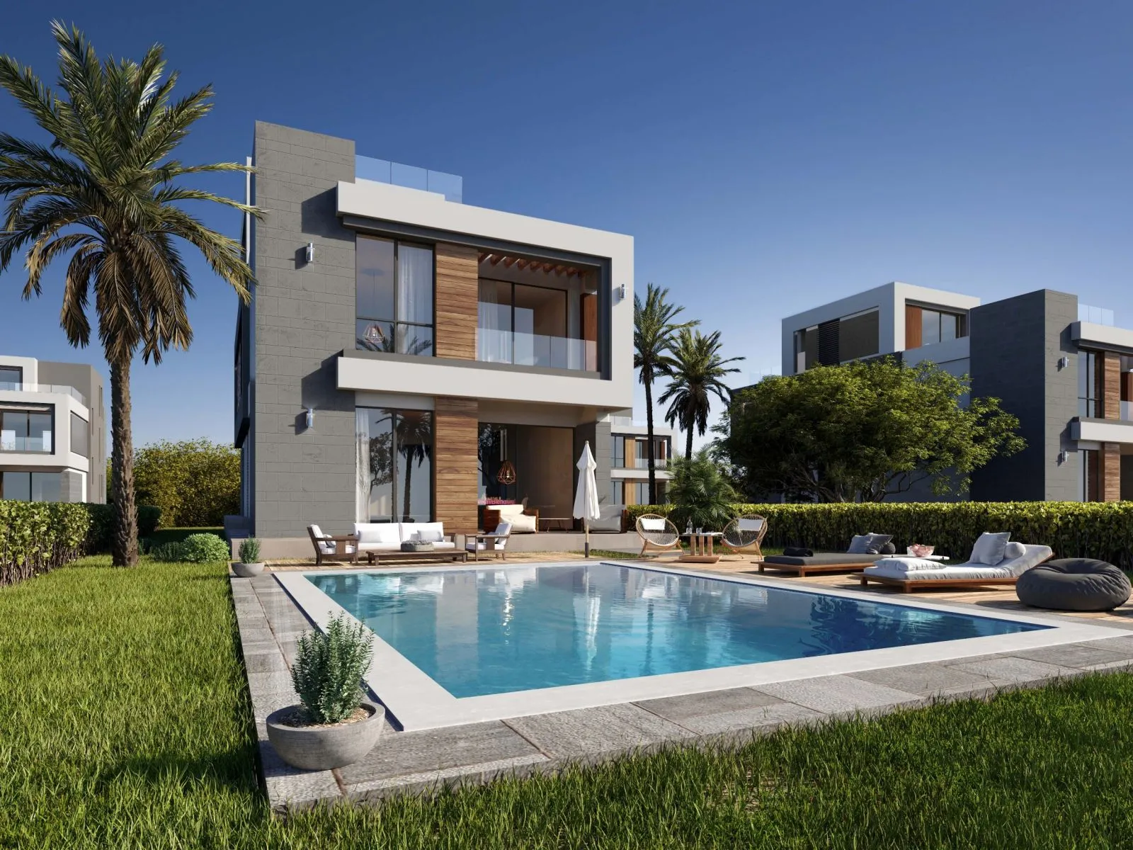 Hurry Up To Buy a Twinhouse in La Vista City New Capital With An Area Starting From 280m²