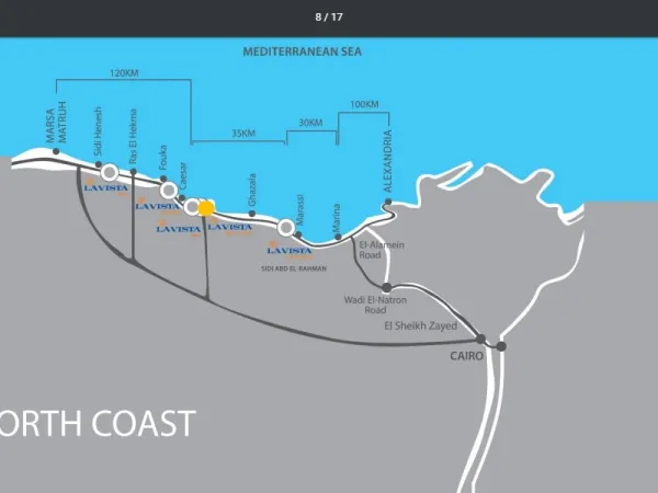 بالساحل الشمالي إحجز شاليه في لافيستا باي ايست