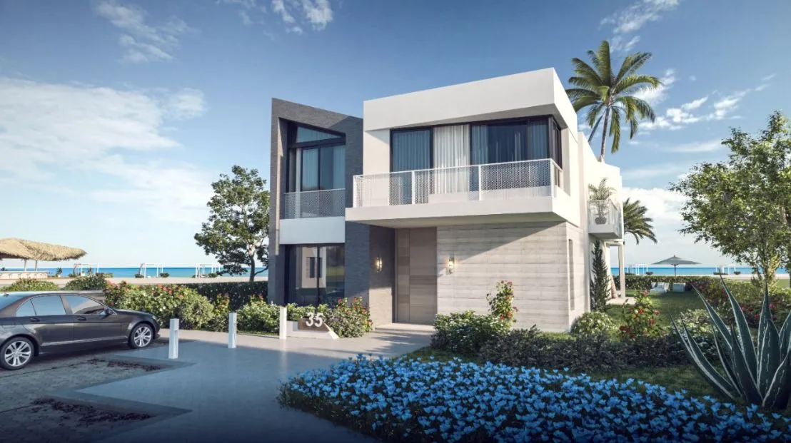 Chalet 130m In White Sand