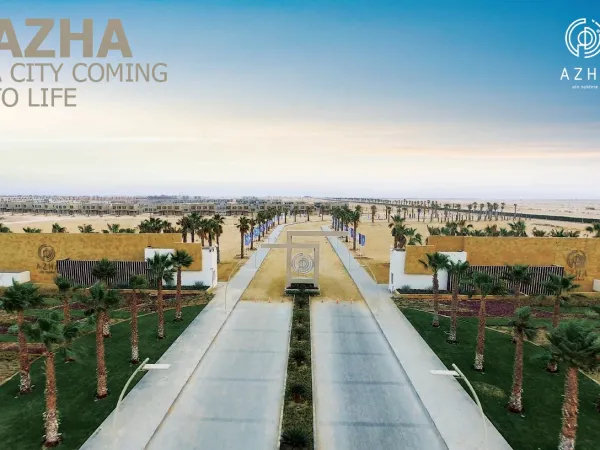 Book a Unit Starting From 318m² in Azha Sokhna.
