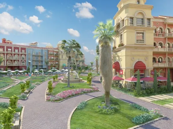 فيلا 196 م داخل كمبوند بورتو اكتوبر عامر جروب تسليم 2023