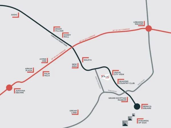 سارع بالحجز في كمبوند بريكس في وحدات تبدأ مساحاتها من 82م