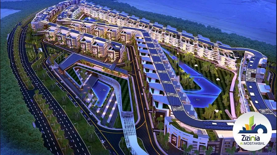 For sale With Installments, Apartment 117m in Zizinia El Mostakbal