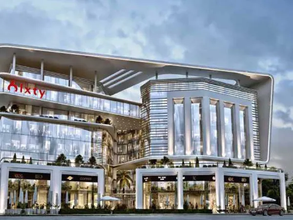 In New Capital Book Your Office in Sixty Business Park Mall 54 meters