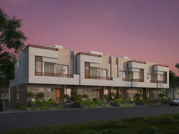 بسعر مغري توين هاوس 246م كمبوند اتريو الشيخ زايد فيو رائع