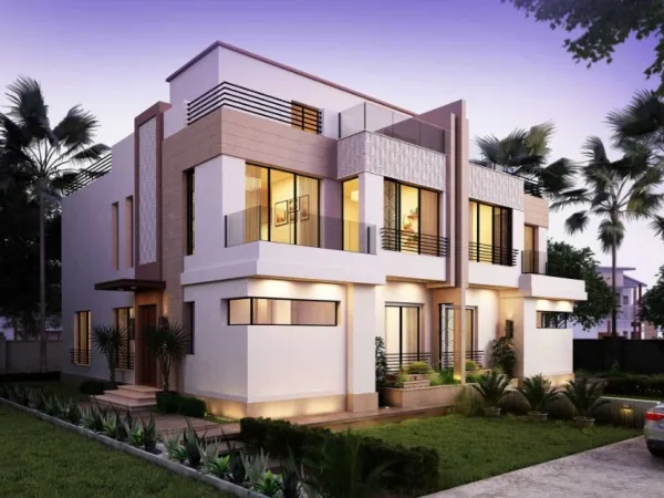 بسعر مغري فيلا 320م بكمبوند الما الشيخ زايد فيو رائع