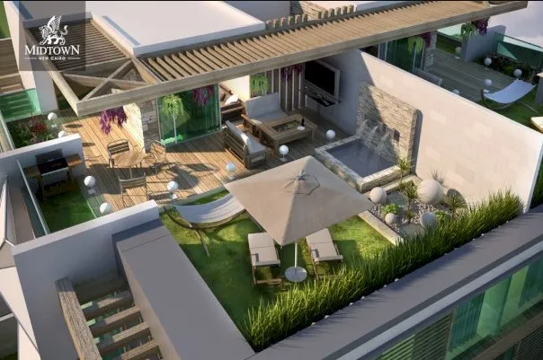 Pay 10% downpayment and receive penthouse in Midtown Cairo with space of 165m² and 3 bedrooms