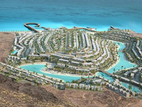 The lowest price of villa in Monte Galala Resort 0% downpayment,10 years installments and 394m